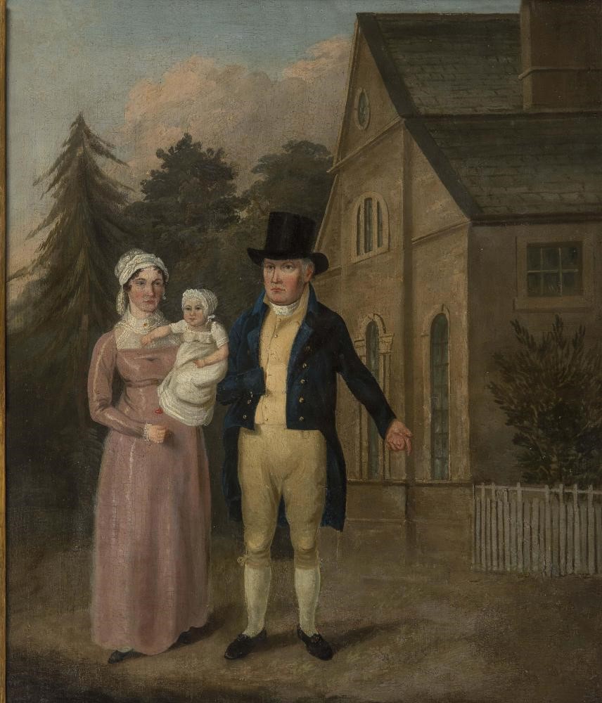 AMERICAN (?) NAIVE SCHOOL (Early 19th Century) Image