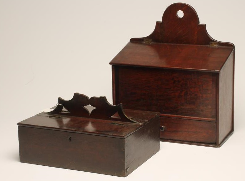 A GEORGIAN OAK CUTLERY(?) BOX Image