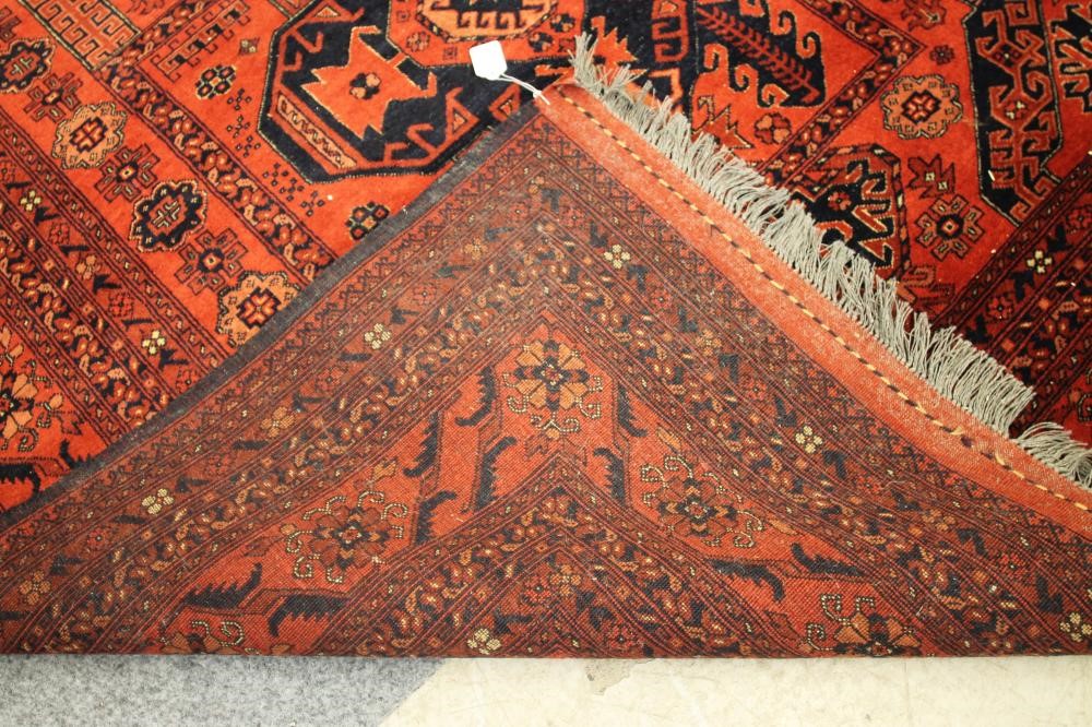 AN AFGHAN WOOL CARPET Image
