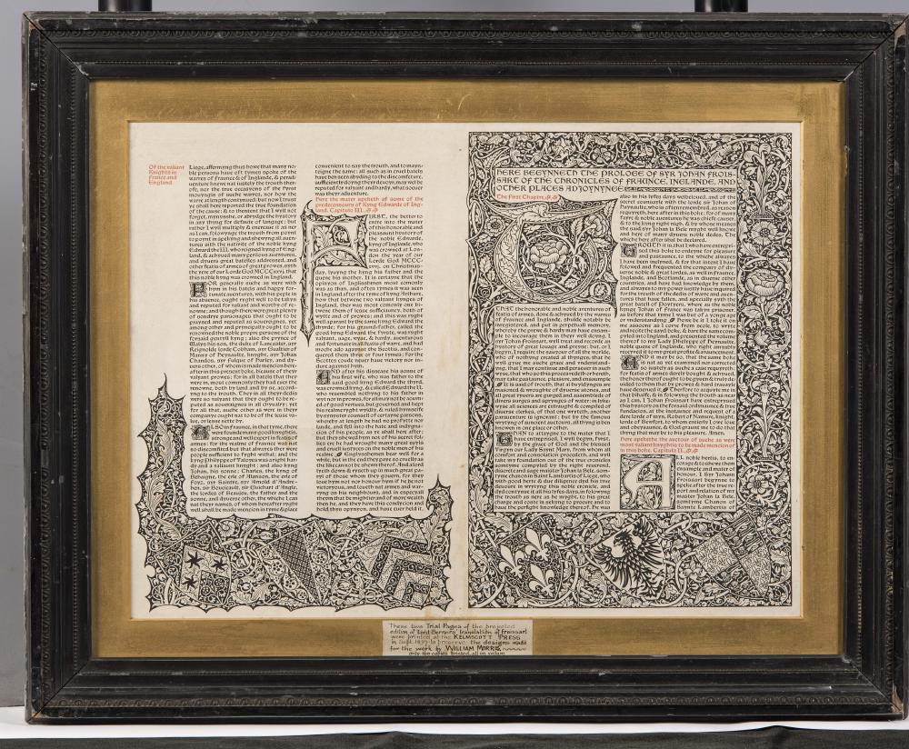 WILLIAM MORRIS AND THE KELMSCOTT PRESS Image