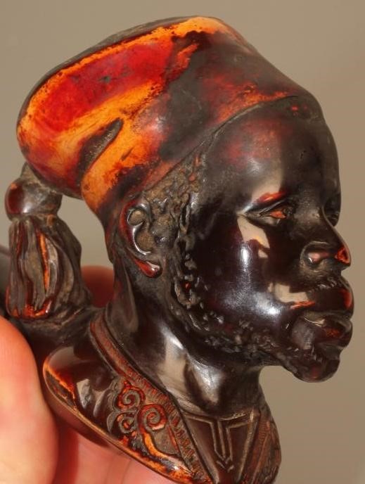 TWO MEERSCHAUM PIPES Image