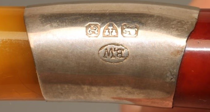 TWO MEERSCHAUM PIPES Image