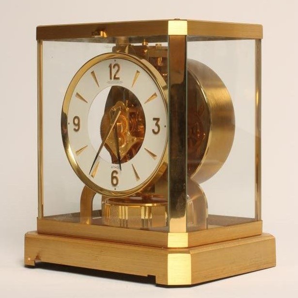 A BRASS CASED JAEGER-LECOULTRE ATMOS CLOCK Image