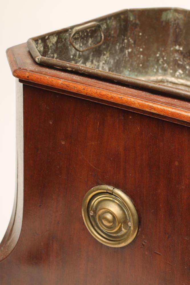 A MAHOGANY JARDINIERE Image