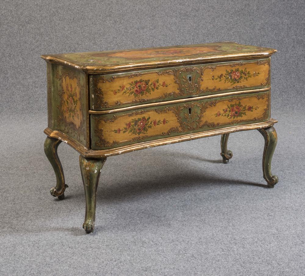 A NEAPOLITAN PAINTED CHEST Image