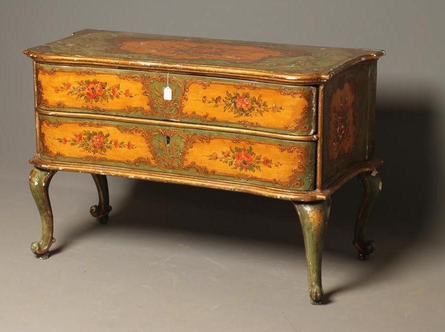 A NEAPOLITAN PAINTED CHEST Image