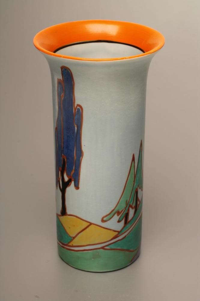 A CLARICE CLIFF NEWPORT POTTERY BIZARRE VASE Image