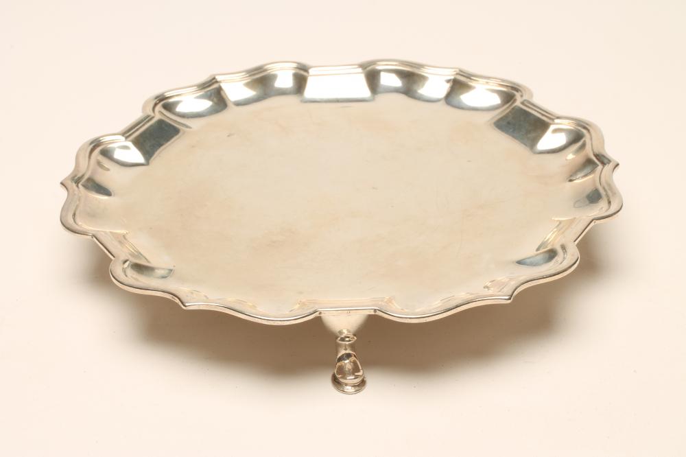 A SILVER WAITER Image