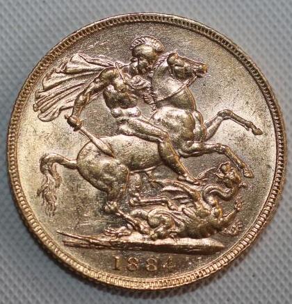 A VICTORIA YH GOLD SOVEREIGN Image