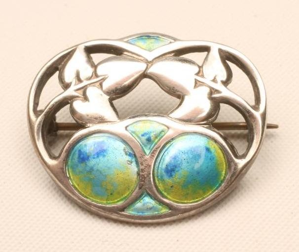CHARLES HORNER - an Arts and Crafts silver brooch Image