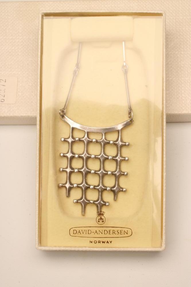 DAVID ANDERSON - a Sterling silver necklace Image
