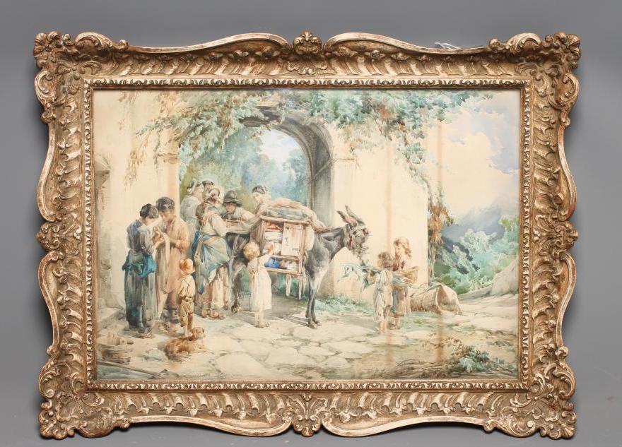 LEOPOLDINA BORZINO (Italian 1826-1902) Image