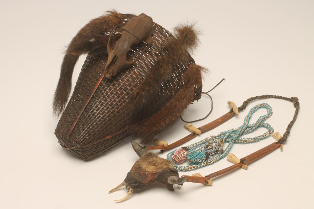 A KONYAK HEAD HUNTER BASKET Image