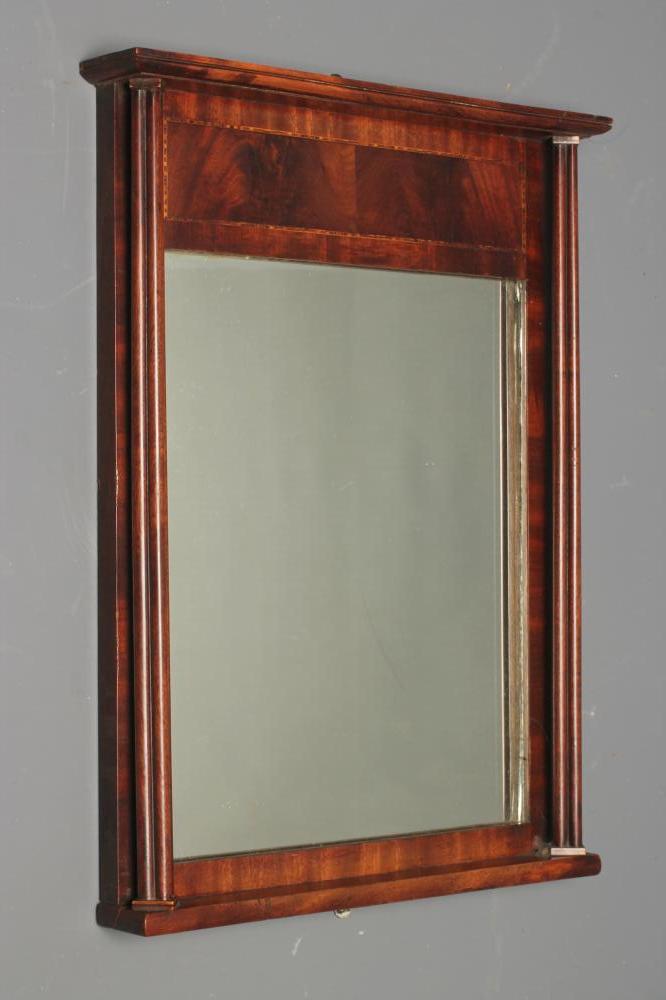A MAHOGANY FRAMED PIER GLASS Image