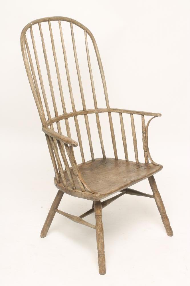 A VALE OF YORK OAK WINDSOR ARMCHAIR Image