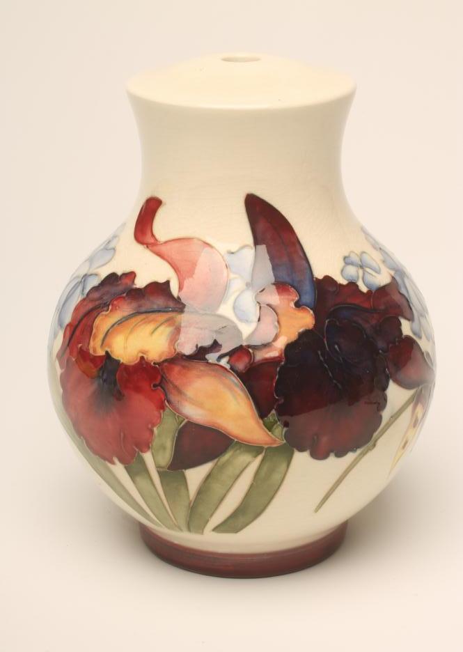 A MOORCROFT POTTERY LAMP BASE Image