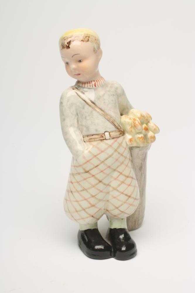 A GOLDSCHEIDER EARTHENWARE FIGURE Image