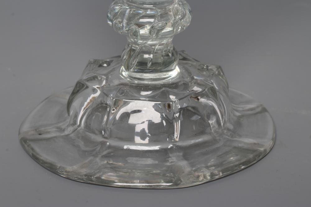 A GLASS CANDLESTICK Image