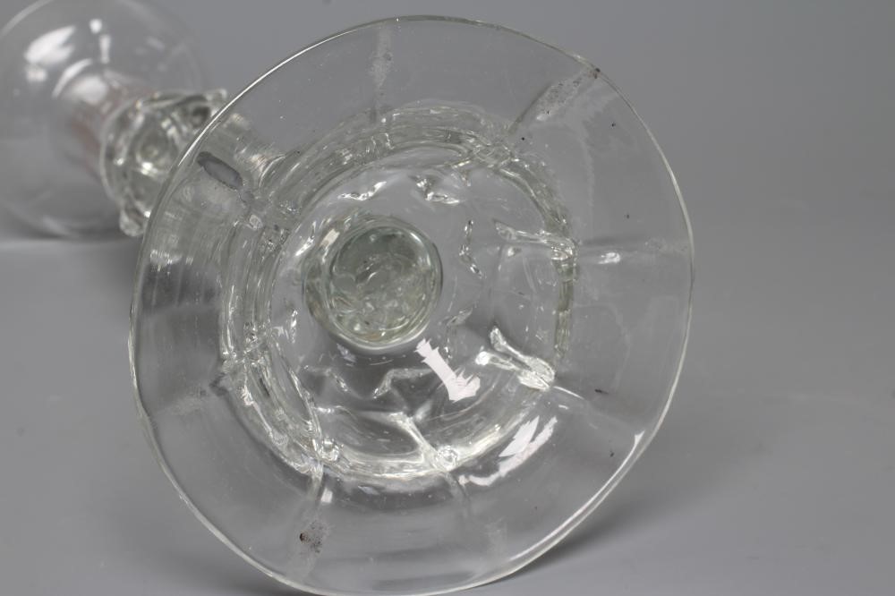 A GLASS CANDLESTICK Image