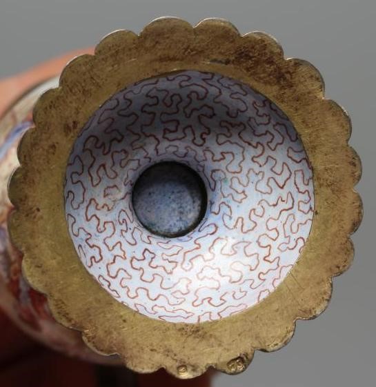 A LIMOGES ENAMEL RENAISSANCE STYLE MINIATURE EWER Image