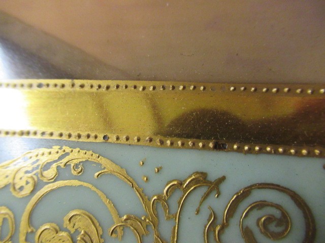 A VIENNA PORCELAIN LARGE PLAQUE Image