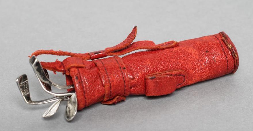 OF GOLFING INTEREST- a novelty five piece manicure set Image