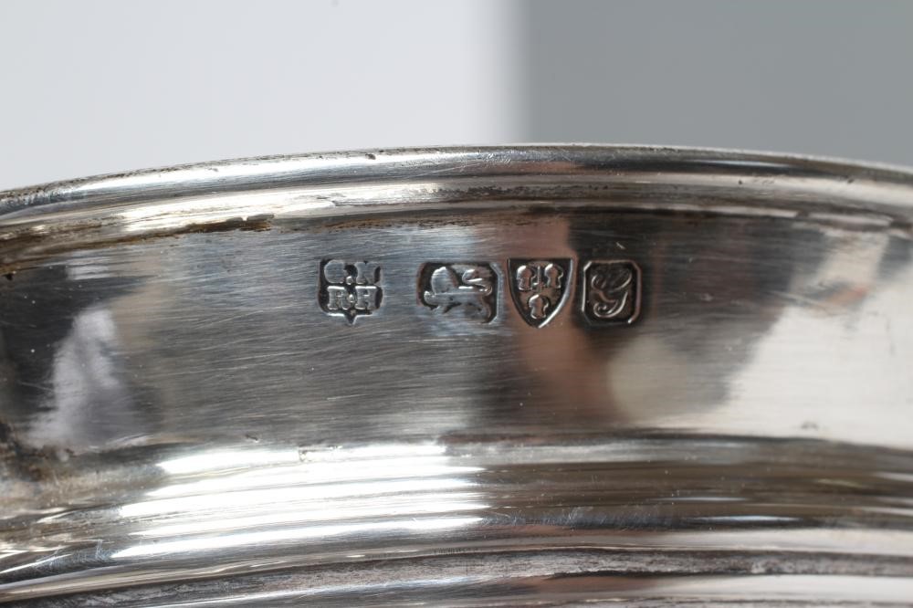 AN EDWARDIAN SILVER ARTS AND CRAFTS PEDESTAL CUP Image