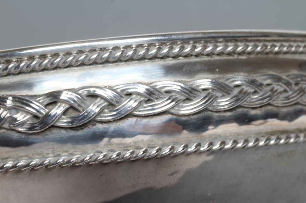AN ARTS AND CRAFTS SILVER PEDESTAL BOWL Image