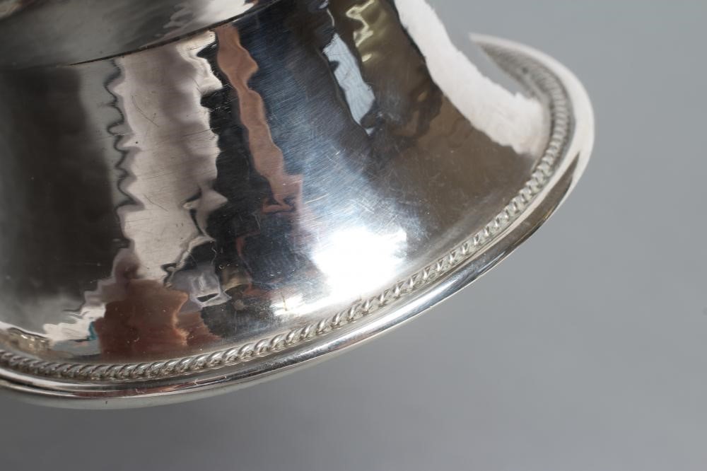 AN ARTS AND CRAFTS SILVER PEDESTAL BOWL Image