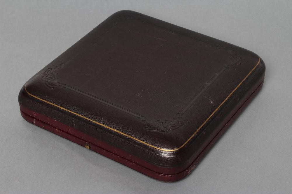 A VICTORIAN SILVER FRUIT SERVING SET Image