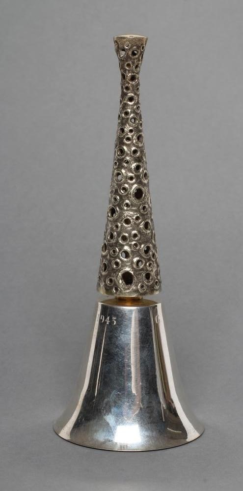 STUART DEVLIN - a silver table bell Image