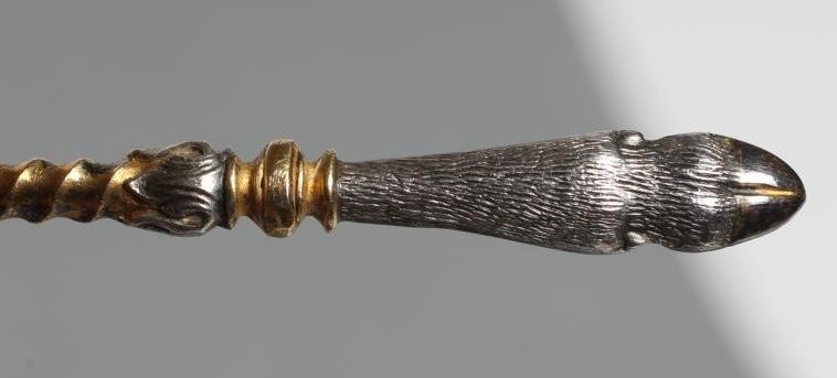 A SET OF ELEVEN TEASPOONS, 800 standard, possibly German, Image