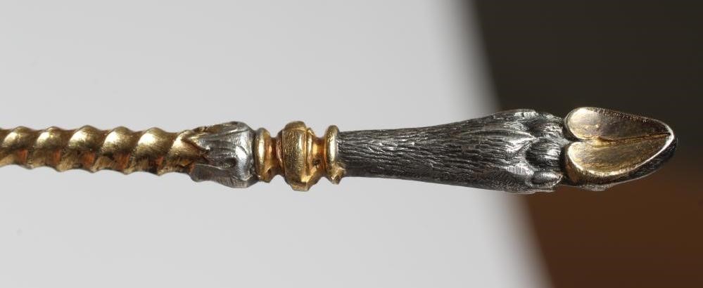 A SET OF ELEVEN TEASPOONS, 800 standard, possibly German, Image