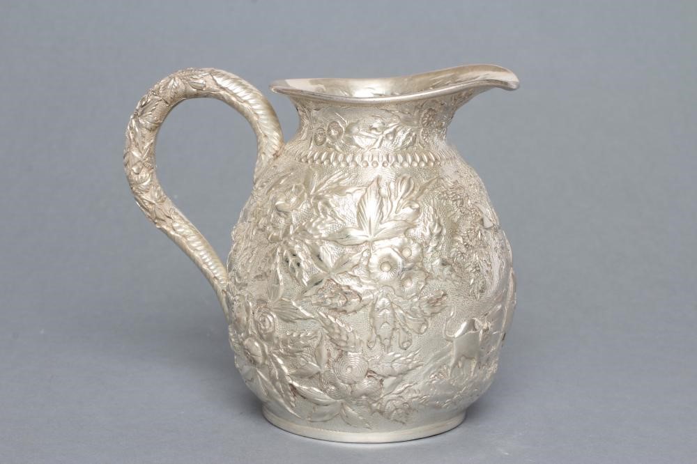 AN AMERICAN SILVER JUG Image