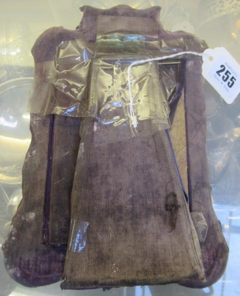 OF BOER WAR INTEREST - a late Victorian easel back photograph frame Image