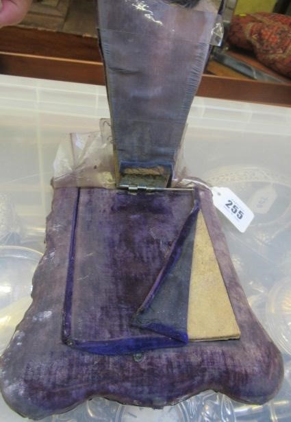 OF BOER WAR INTEREST - a late Victorian easel back photograph frame Image