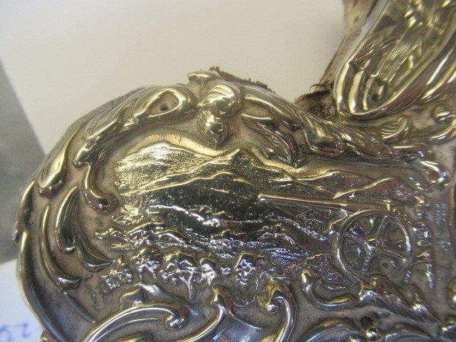 OF BOER WAR INTEREST - a late Victorian easel back photograph frame Image