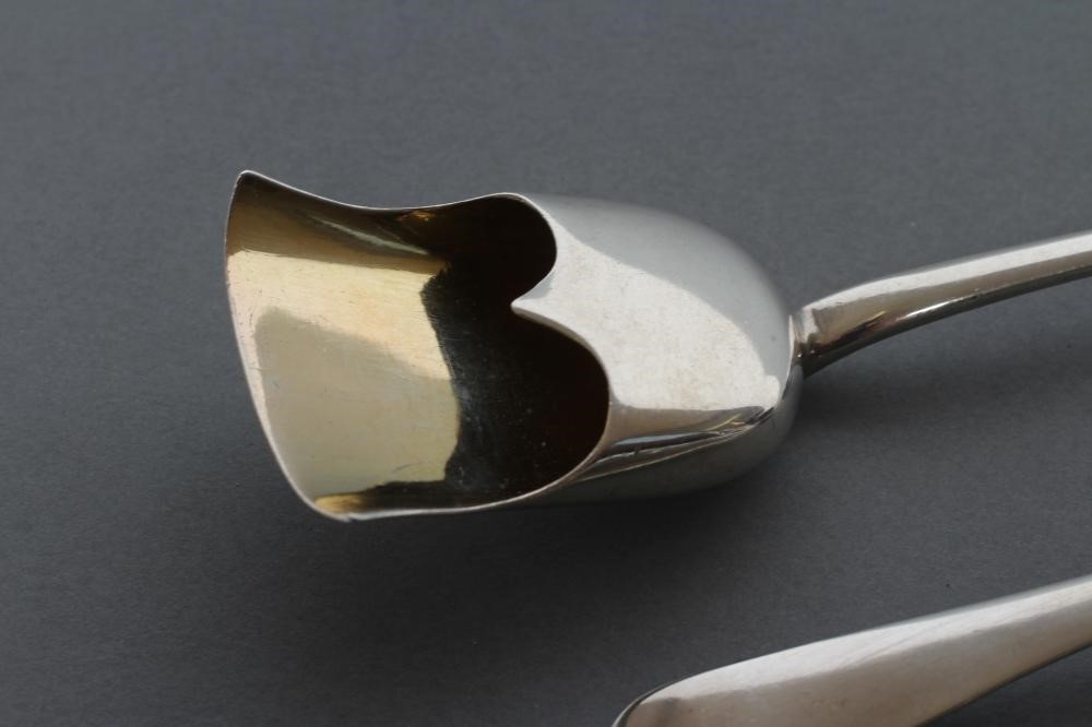A COMPOSITE PAIR OF SILVER MEDICINE SPOONS Image