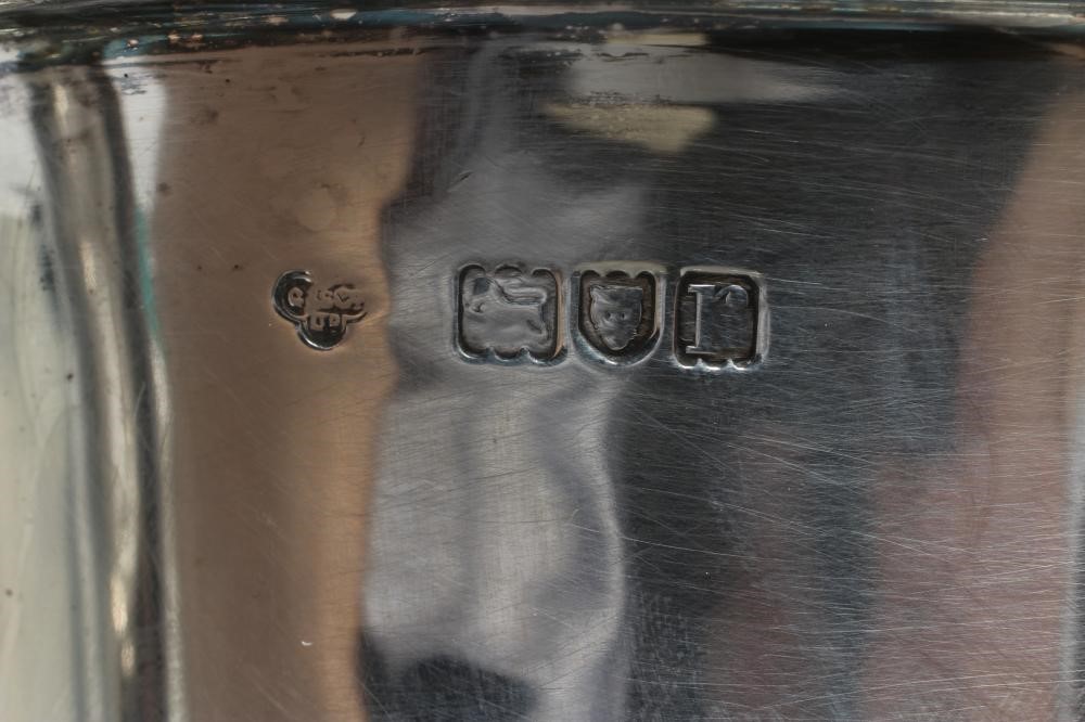 AN ARTS AND CRAFTS SILVER TWO HANDLED TROPHY Image