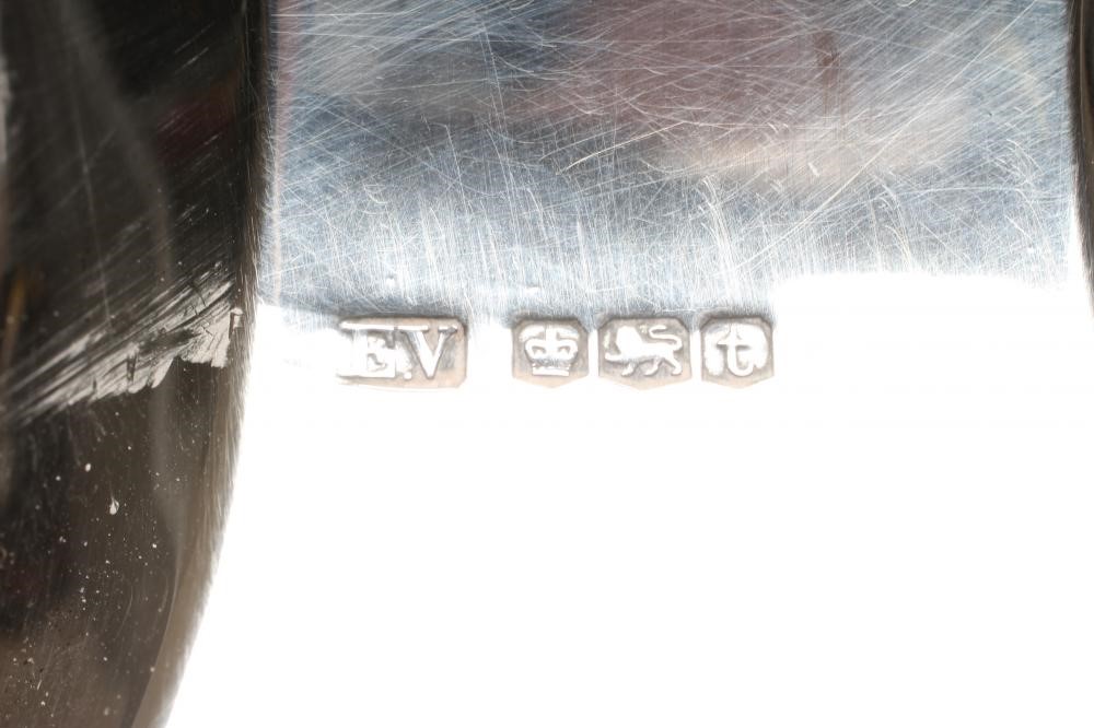 A FOUR PIECE SILVER TEA AND COFFEE SERVICE Image