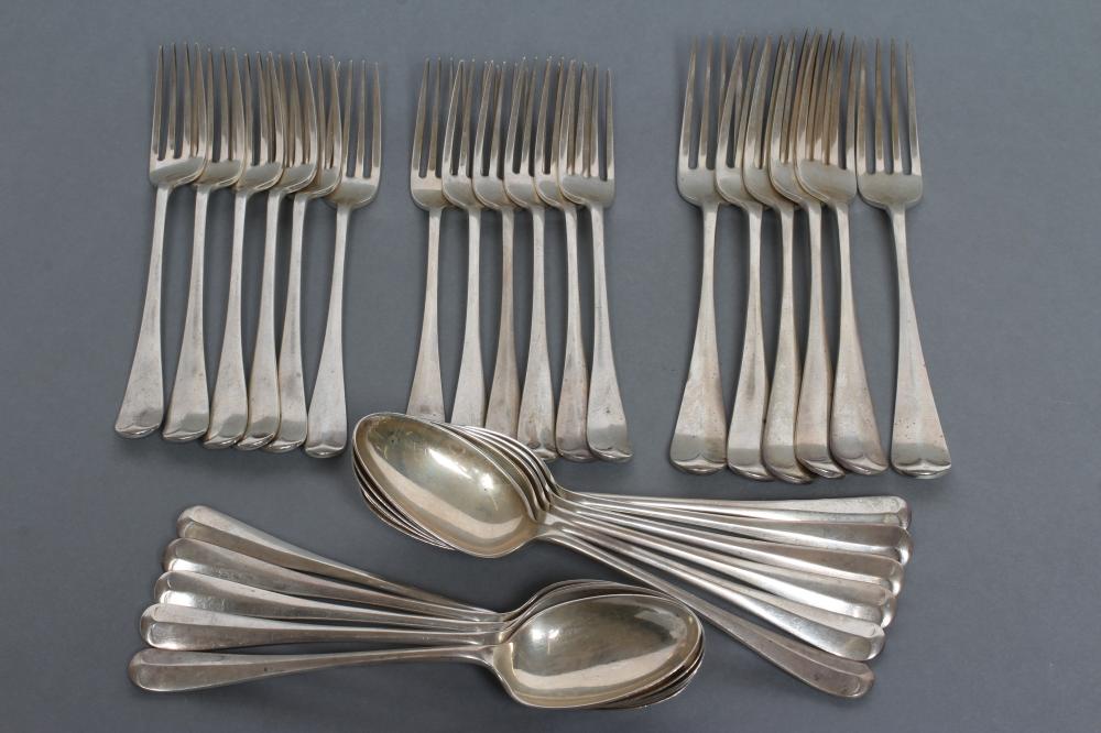 A SILVER PART TABLE SERVICE Image