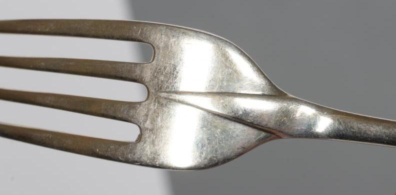 A SILVER PART TABLE SERVICE Image