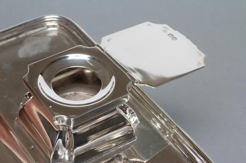 A SILVER DESK STANDISH Image