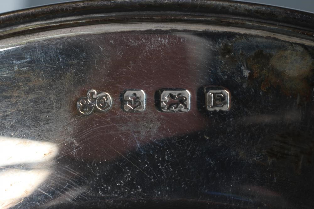 A TWO PIECE SILVER CHRISTENING SET Image