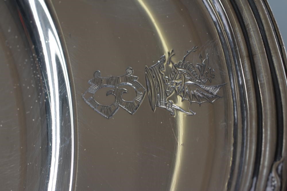 AN EARLY VICTORIAN SILVER PLATE Image