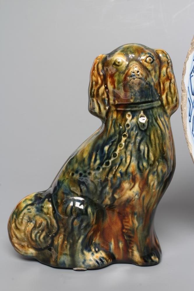 AN ENGLISH DELFT PLATE Image