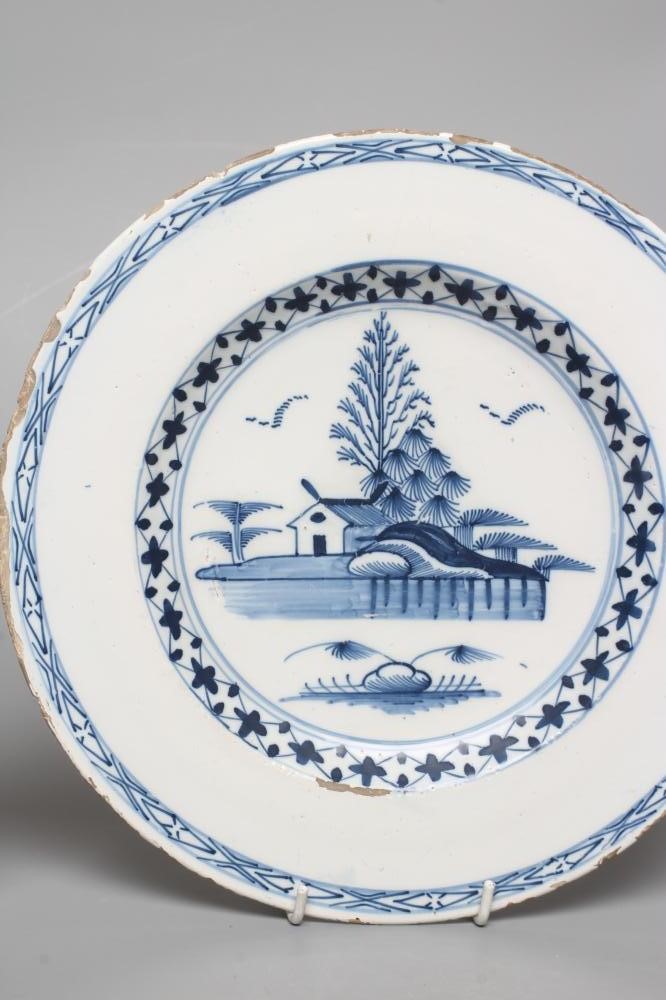 AN ENGLISH DELFT PLATE Image