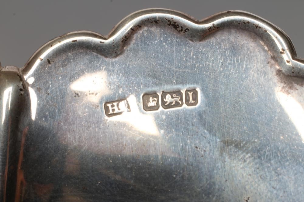 AN EDWARDIAN SILVER HIGH PEDESTAL TAZZA Image