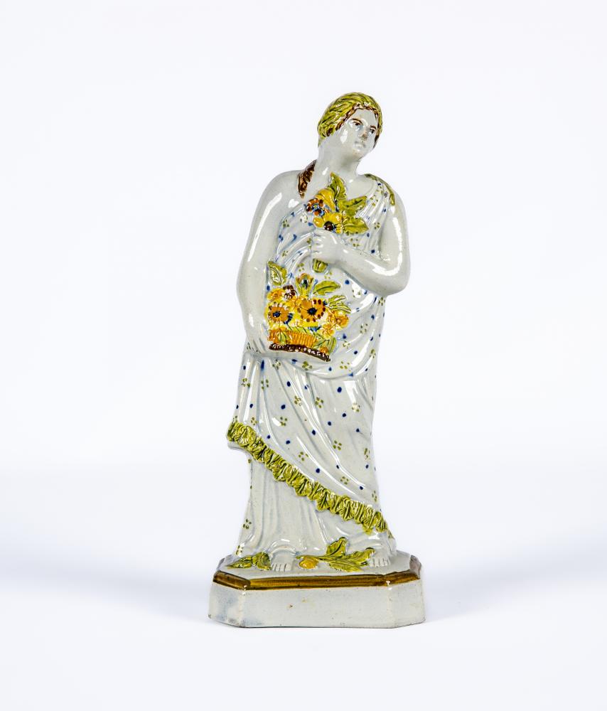 A PRATTWARE FIGURE. c.1800 Image