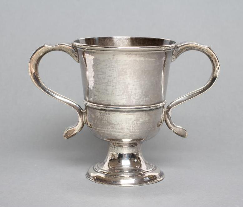 A GEORGE III SILVER LOVING CUP Image